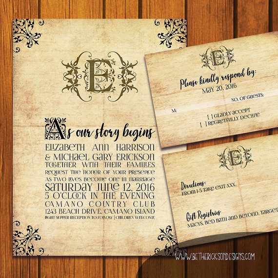 Wedding Invitation Card Design Ideas