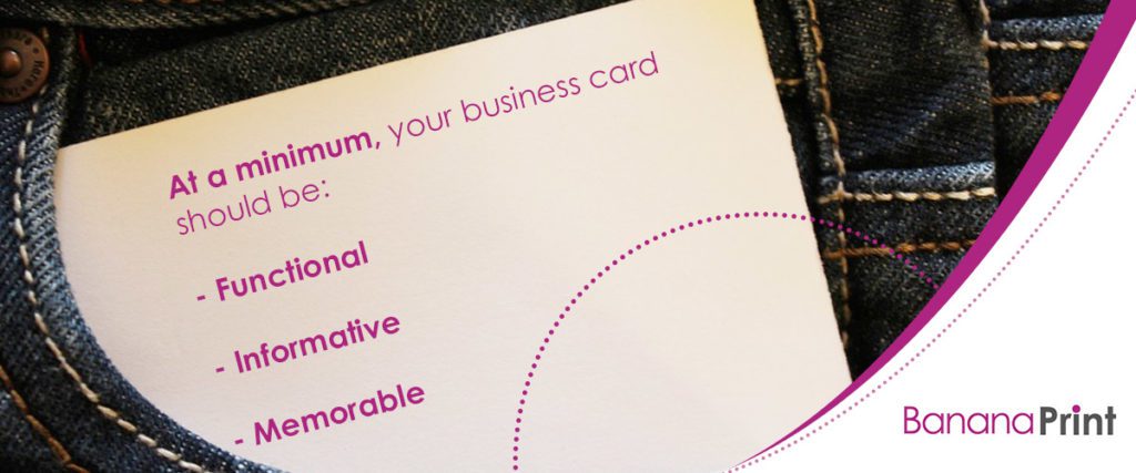 What Makes a Good Business Card?