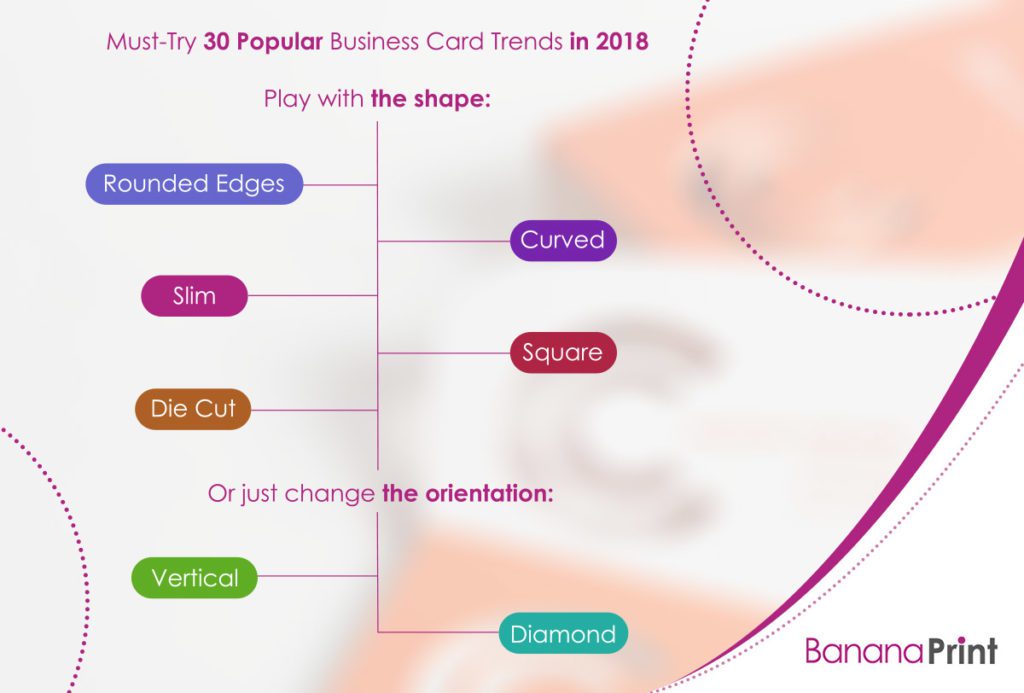 Business Card Trends in 2018 to Make You Stand Out