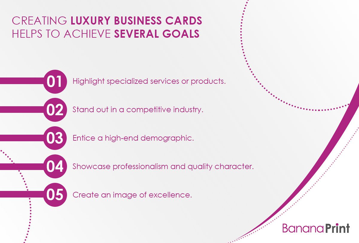 How to Successfully Create a Luxury Business Card