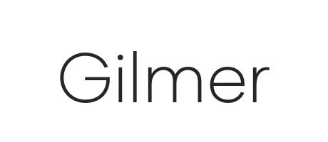 The word "Gilmer" written in a clean, geometric sans-serif font.
