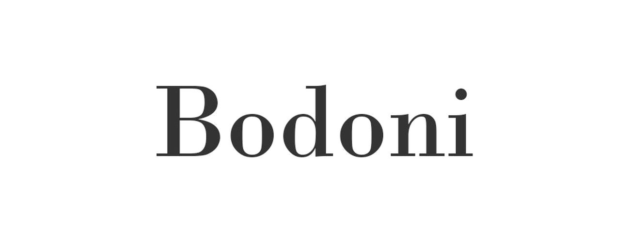 bodoni